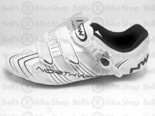 Northwave Evolution SBS Vélo Route Chaussure Blanc Noir Nous 8.5 Eu 41 Hommes