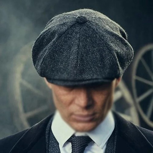Casquette gavroche tweed - , style