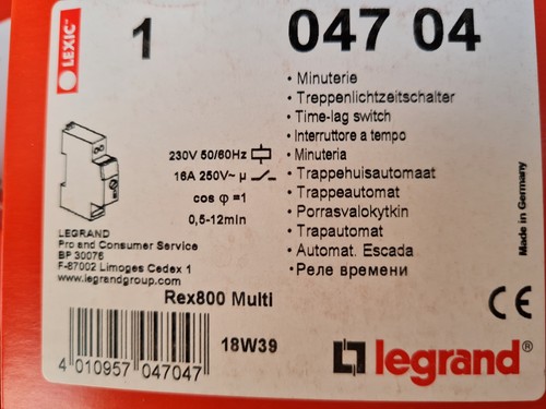 Minuterie 230v 16a legrand - ,,
