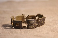 Ancien bracelet Damasquiné