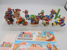 Kinder Ancien Monobloc - Série Motocoyotes + Boite - Steckfiguren