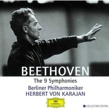 COFFRET 5 CD Ludwig Van Beethoven Les 9 Symphonies HERBERT VON KARAJAN
