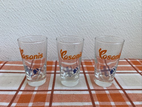 Anciens petits verre casanis - petits,