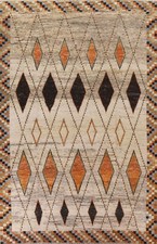 Tapis Grand En Laine Marocain