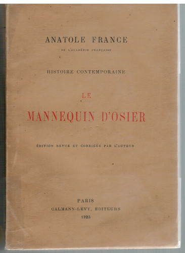 Anatole france le - france, mannequin