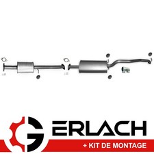 Echappement silencieux pour