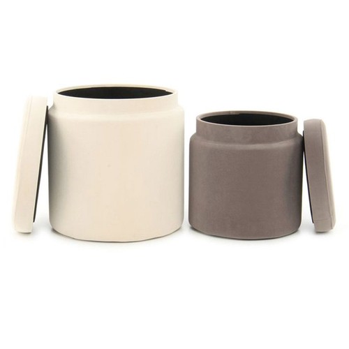 Lot poufs coffres de - poufs, &