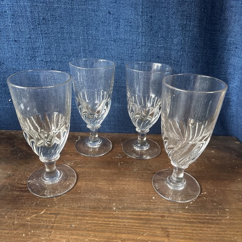 Anciens gros verres - verres, à