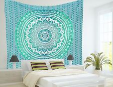 dian Hippie De Tapisserie De Mandala Tenture Murale Double Taille Couvre-lit