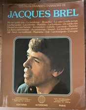 Recueil Partition JACQUES BREL