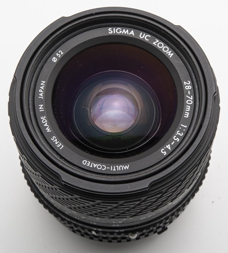Sigma zoom 70mm - zoom, 28-70mm