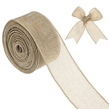 Ruban toile jute 5cm x9,1m