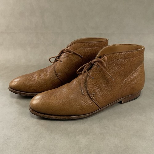 John lobb brown grain leather - john,