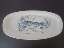 Gien - Grand plat à poisson -