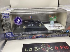 Solido Édition Limitée 50TH Anniversaire De La Libération, Citroën Traction FFI 