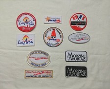 ECUSSON PATCH MORZINE AVORIAZ LES ARCS LA PLAGNE PARADISKI PORTES DU SOLEIL