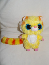 Doudou Peluche Tigre Jaune Orange Gros Yeux YOOHOO  & FRIENDS