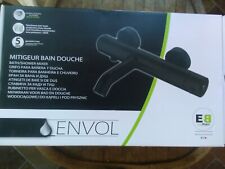 Mitigeur mécanique de baignoire ESSEBAGNO Envol noir mat