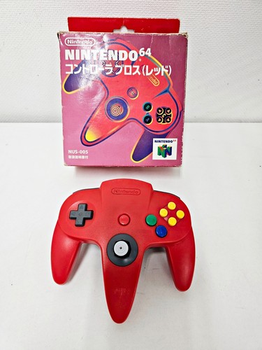 Manette nintendo red - nintendo, 64