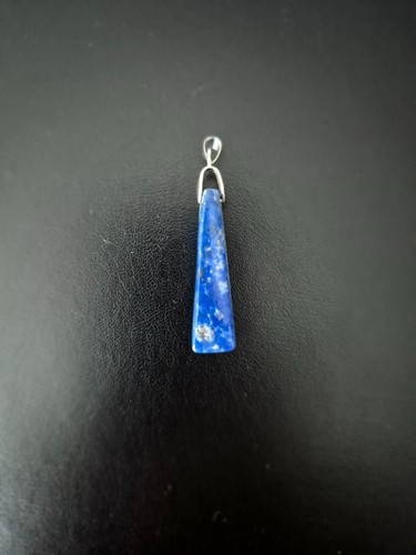 Pendentif homme femme lapis - ou,