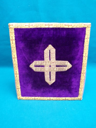 Ancienne bourse liturgique - ancienne,