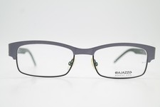Lunettes BAJAZZO S3 Z102 Bleu Noir Argenté Carré Monture De Lunettes Neuves