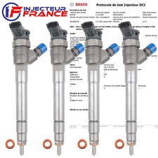 4x 0445110546 Injecteur Renault 166007885R Nissan 1660000Q2D 1.6 dCi 0986435273