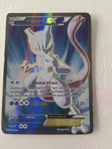 Carte pokémon mewtwo - carte, ex