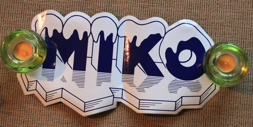 Autocollant sticker glaces - sticker,