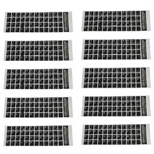 10X Blanc Lettres de Francais