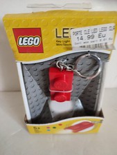 RARE PORTE CLE CLEF LEGO BRIQUE ROUGE  KEY  NEUF BOITE  VINTAGE 2014