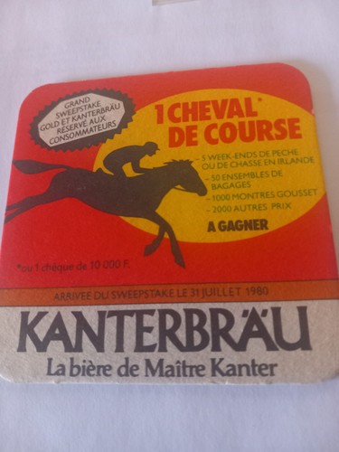 Ancien sous bock bière brie - ancien,