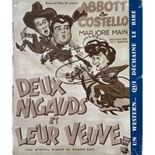 DEUX NIGAUDS ET LEUR VEUVE