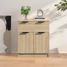 Buffet Blanc 60x30x70 cm Bois