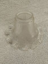 Tulipe En verre holophane pour