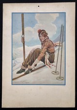 SKIEUSE 1930 par Maurice Millière / SKI / Skiing