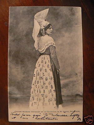 Cpa costume normand - 14,