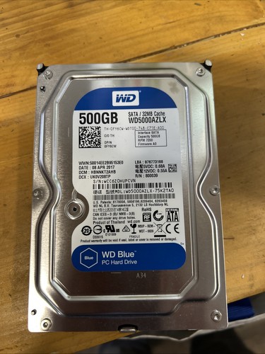Disque dur blue 500 - blue, 3,5"