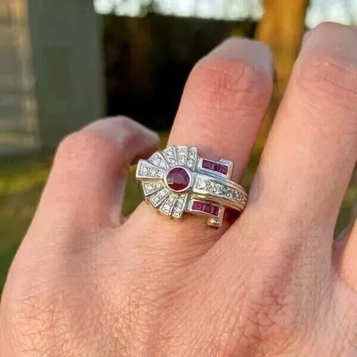 Bague fiançailles or - de,