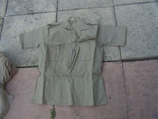 chemise      militaire  infanterie de marine colonies    tampon 1958        (y )