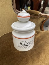 Pot À Olives Porcelaine