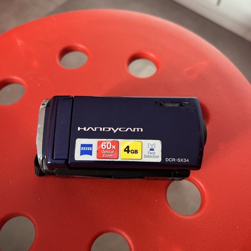 Caméscope sony dcr sx34 sans - camÉscope, dcr-sx34