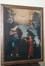 Peinture à l'huile sur toile