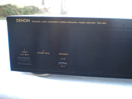 Denon poa 800 audiophile - denon,