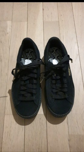 Puma suede baskets femme noir - baskets,