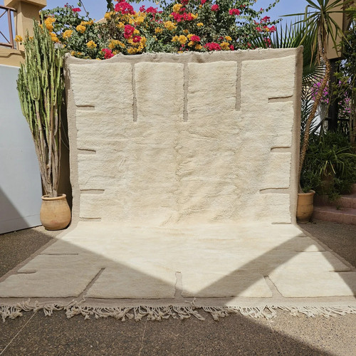 Tapis laine berbère - laine,