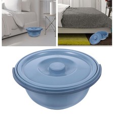 Pot de chambre avec couvercle poignée pot de chambre pratique à utiliser maté