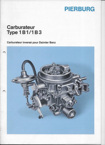 Pierburg carburateur 1b1 - carburateur, /