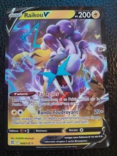 Carte Pokémon Raikou V 048/172 Epée et Bouclier Stars Etincelantes FR NEUF