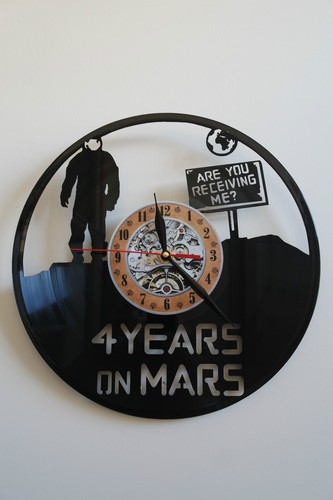 Horloge murale disque - , vinyle
